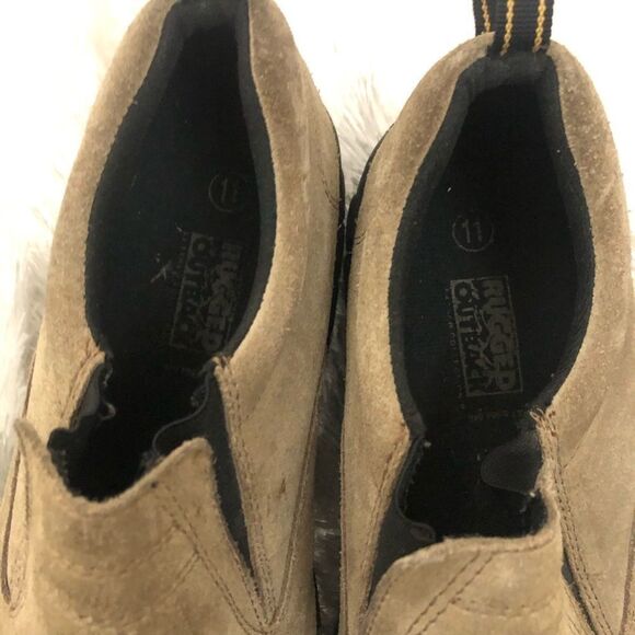 Rugged Outback size 11 Tan Mens Slip Ons - Picture 3 of 6